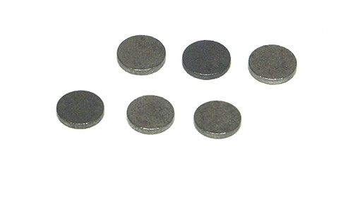 Trimmgewicht Slot.it Ø6,3x1mm Tungsten 6x0,58g für Chassis