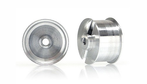 Felge Slot.it Ø15,8/13,6x9,5x1,5mm Aluminium f.Ø2,38mm u.Mossgummireifen