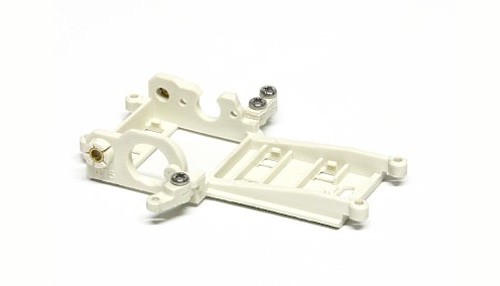 Motorhalter Slot.it Sidewinder EVO6 mit Hinterachsträger Offset 0,75mm Plastik für Universal Can