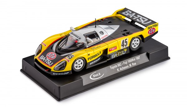 Slotcar 1:32 analog Slot.it 86C Fuji 1987 No. 45