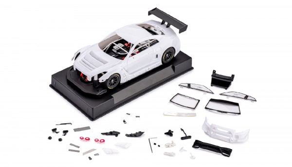 Slotcar 1:32 analog Bausatz Slot.it GT-R GT3 White Kit