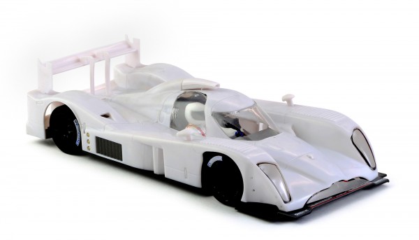 Slotcar 1:32 analog Bausatz Slot.it DBR1-2 White Kit m.Anglewinder-Chassis