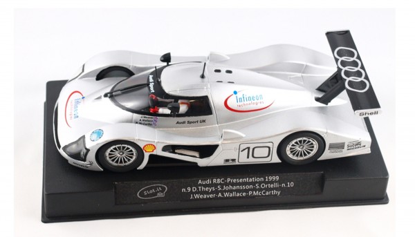 Slotcar 1:32 analog Slot.it R8 LM Coupe Presentation 1999 No. 10