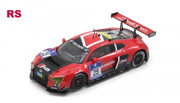 Slotcar 1:32 analog SCALEAUTO LMS GT3 Nürburgring 2015 No. 29 m.Racing RS Supersport 25° Anglewinder-Chassis u.Tuningzubehör