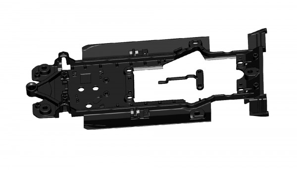 Fahrwerk 1:32 Slot.it Competition 3DP (Kunststoff) für Slot.it 05/07 LM-P Anglewinder für Standard-Leitkiel