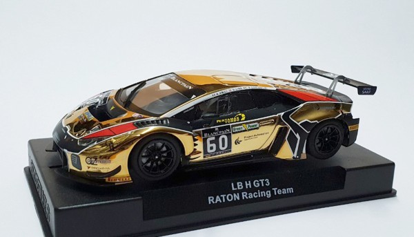 Slotcar 1:32 analog SIDEWAYS LB H GT3 No. 60