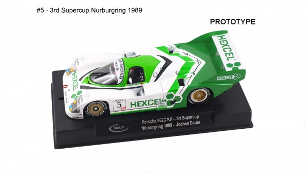 Slotcar 1:32 analog Slot.it 962 KH Nürburgring 1989 No. 5