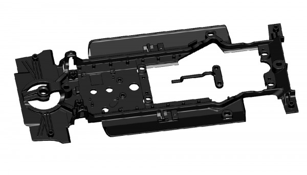 Fahrwerk 1:32 Slot.it Competition 3DP (Kunststoff) für Slot.it B09/10/11/12 Anglewinder für LMP-Leitkiel