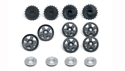 Felgeneinsatz Slot.it Typ 53 (Kunststoff) passend zu Slot.it LC2/85 u.ä. für Felgen Ø15,8mm u.Ø16,5mm