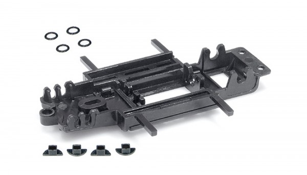 Fahrwerk MRRC 02866 Chassis Sebring S2 (Slimline/Inliner f.Radstand 71-102mm) Plastik m.Universal-Karosseriehalter