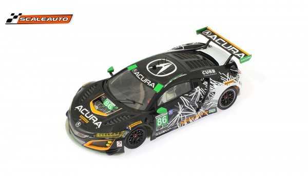 Slotcar 1:32 analog SCALEAUTO NSX GT3 Daytona 2017 No. 86 m.Racing R T3 Anglewinder-Chassis